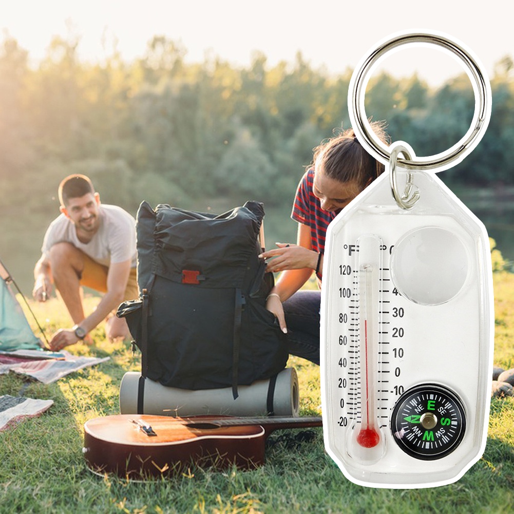 Móc Khóa La Bàn Leo Núi mini Thời Trang Chống Mài Mòn Cho Văn Phòng