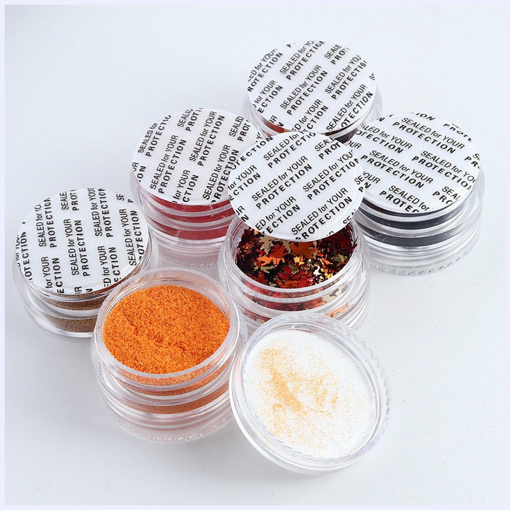 Gel Kim Tuyến Hình Lá Mùa Thu 6 Màu Sắc Tùy Chọn Trang Trí Móng Tay / Mặt / Cơ Thể Đa Ứng Dụng