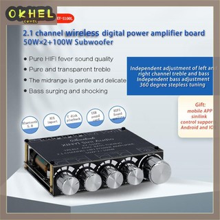 Bảng mạch khuếch đại âm thanh hifi xy-s100l 2.1 kênh 2x50w + 100w