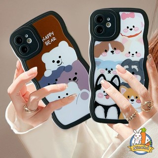 Hoạt Hình Ốp Điện Thoại silicone Mềm Chống Sốc In Hình Gấu Cho iphone 15 14 13 12 11 pro max x xr xs max 8 7 6 6s plus se 2020