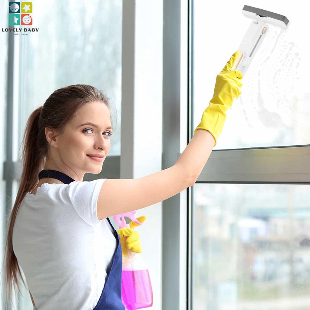 Cây Lau Nhà mini Với Cây Lau Nhà Xốp Siêu Thấm Hút Với 3 Đầu Xốp Rảnh Tay Tự Đóng Cửa Hàng Usbc1393