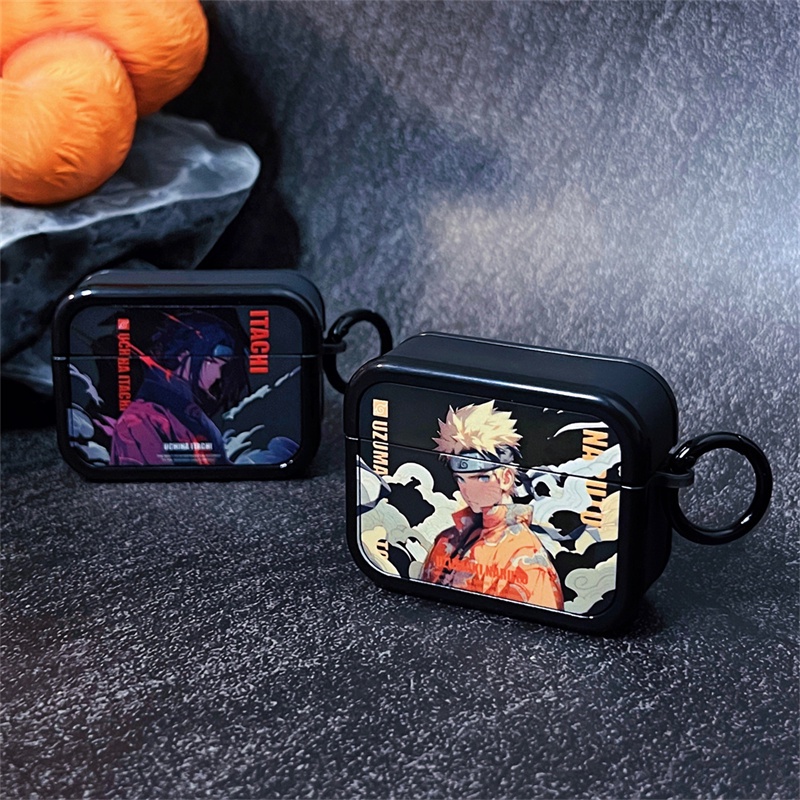 Vỏ Bảo Vệ Hộp Sạc Tai Nghe airpods pro 2 / airpods pro / airpods 3 / 2 / 1 Hình naruto itachi pein Raya Có Móc Treo Tiện Dụng