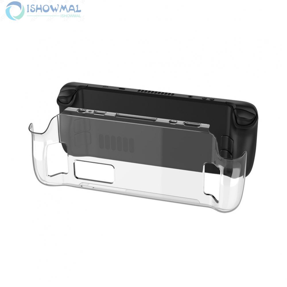PC 1 Pcs Crystal Protective Cases For Steam Deck Host Split Transparent-New In 11-