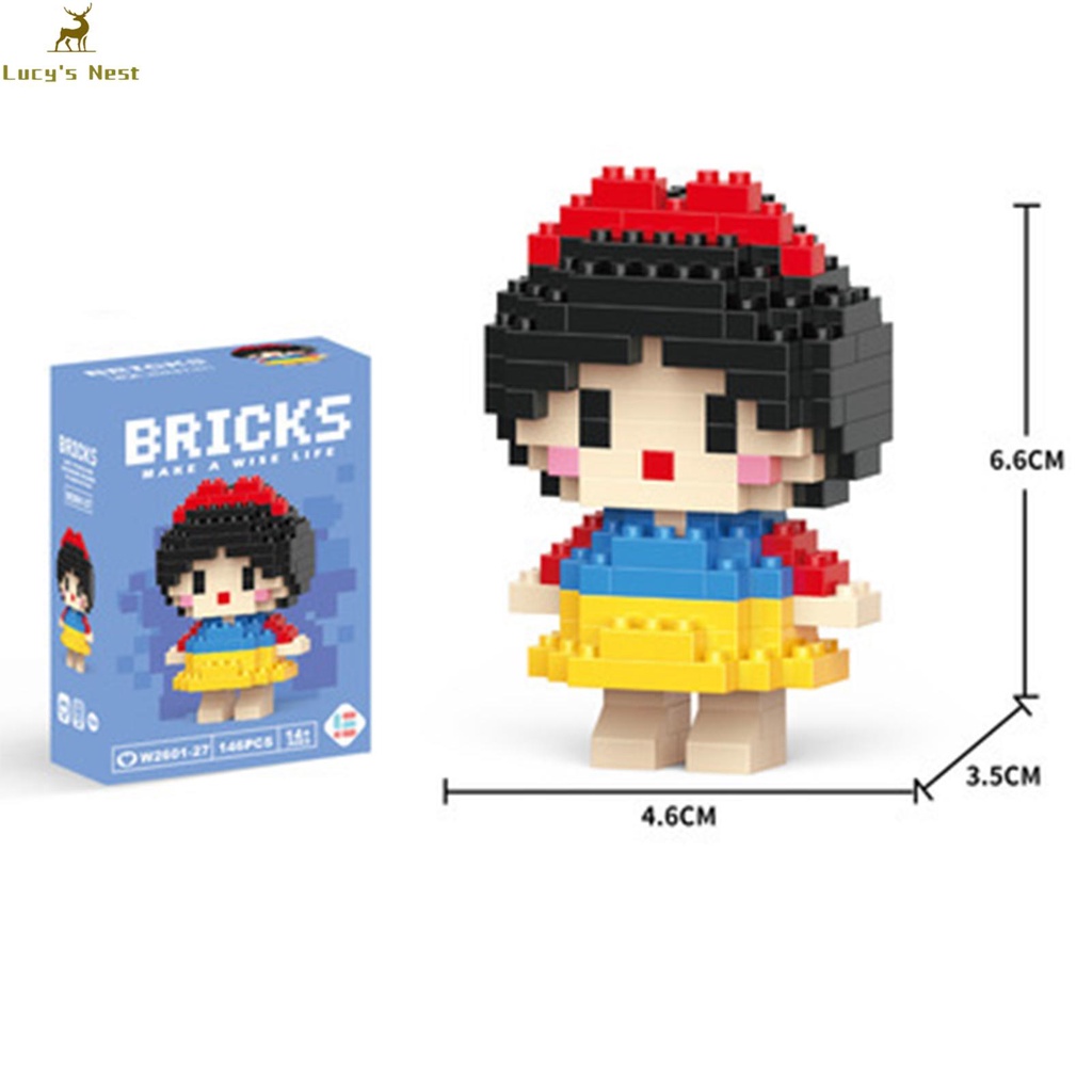 Bộ Đồ Chơi Lắp Ráp Đồ trang trí mini Dễ Thương Cho Bé