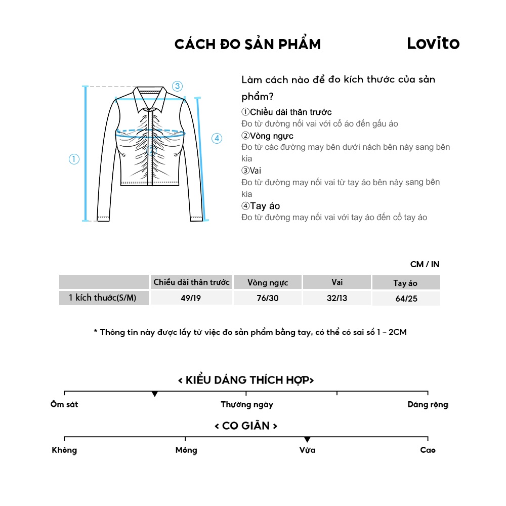 Áo khoác cardigan Lovito xẻ tà trước cài nút màu trơn thường ngày cho nữ LNE27148 (màu mơ/kaki nhạt/trắng/đen)