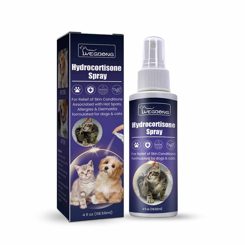 New Hydrocortisone Spray Pet Anti Itching Spray For Dogs and Cats