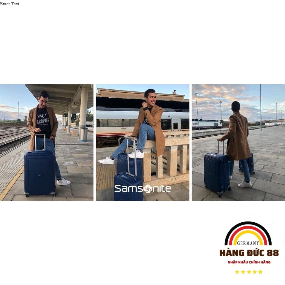 Set 2 Vali Samsonite S'CURE - Khoá ngoàm - Siêu nhẹ - Made in EU xịn sò - HANGDUC88
