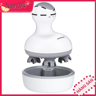 Neon074 Máy mát xa da đầu mini cầm tay có thể sạc lại