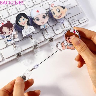 Kẹp Giữ Thẻ id / Thẻ id Thu Gọn Được 2Lip Họa Tiết Hoạt Hình