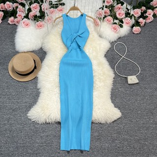 Đầm Hai Dây Xoắn Ngực Gợi Cảm Thời Trang Mùa Hè Phong Cách Âu Mỹ Stylehubto 20613 # 2023