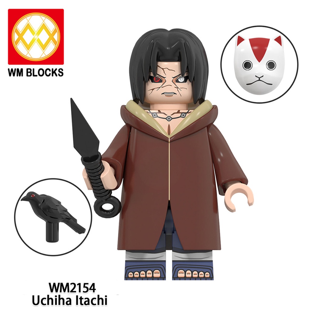 Mô Hình Đồ Chơi Lắp Ráp Nhân Vật anime naruto