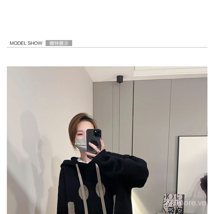 Áo Hoodie Dáng Rộng Phong Cách Châu Âu Thời Trang Mùa Thu Hàng Mới Dành Cho Bạn Nữ