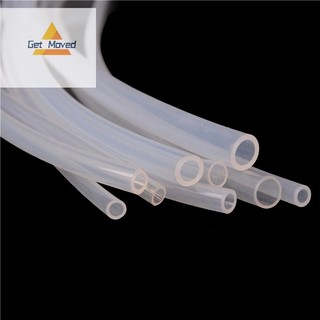 Shngki > 1m thực phẩm trong suốt ống silicon không độc hại bia sữa cao su mềm mới