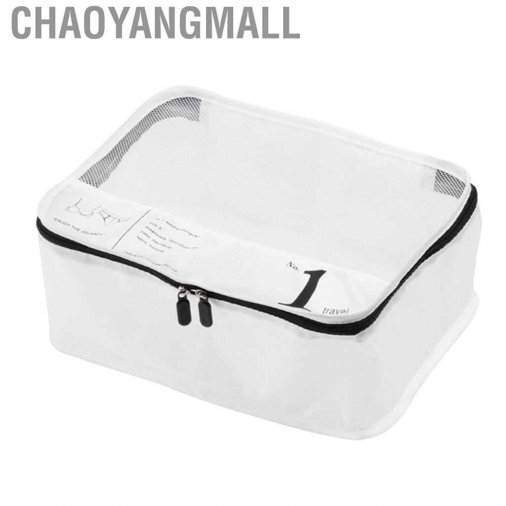 Chaoyangmall Packing Cubes  Multifunctional Luggage Organizer Bags Large Capacity Polyester Layered for Business Trip