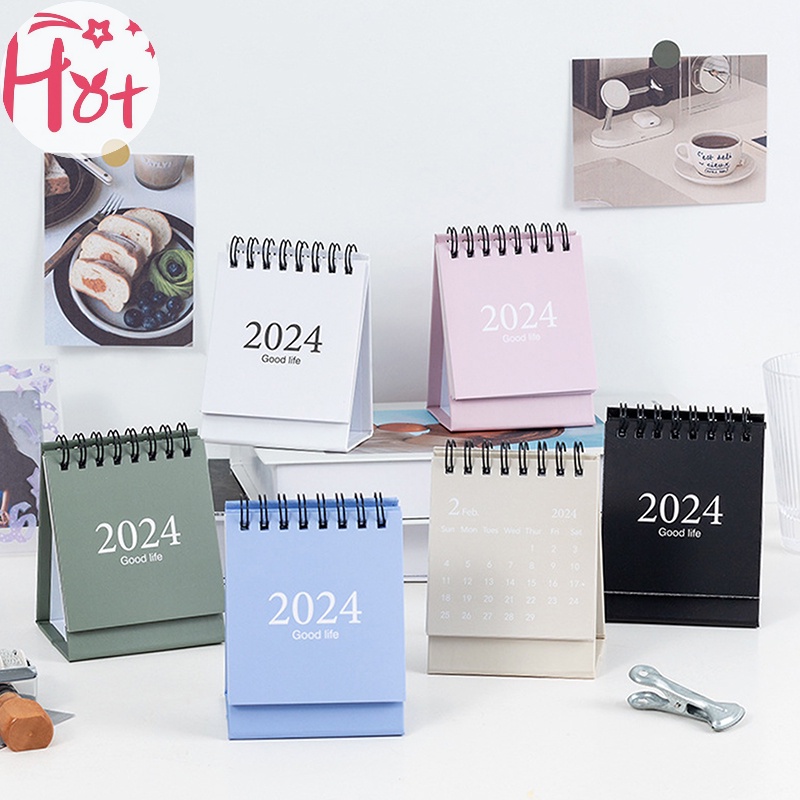 Lịch Năm 2023 / 2024 mini Để Bàn Xinh Xắn