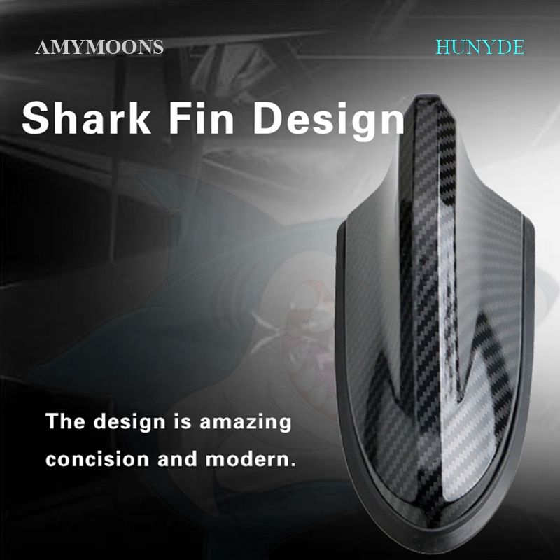 Ăng Ten hunyde car shark Vây Cá Mập Gắn Vỏ Bọc Cao Su Cho Xe Hơi