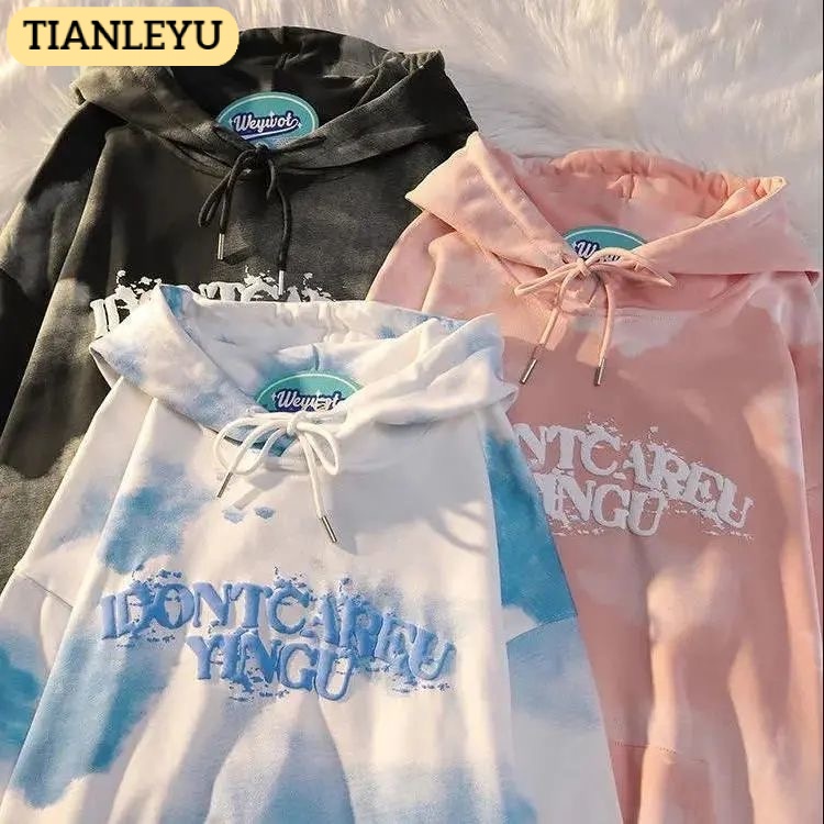 TIANLEYU áo khoác nữ áo khoác hoodie áo khoác áo hoodie nữ áo hoodie áo khoác hoodie nữ Hàn Quốc Unique Phong cách Thời trang CC01013-BKXXL 36Z230909