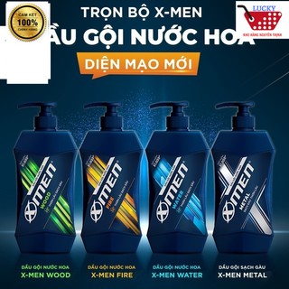 Dầu gội Xmen 650g Hương nước hoa Sạch Sâu,Lưu hương suốt 12h