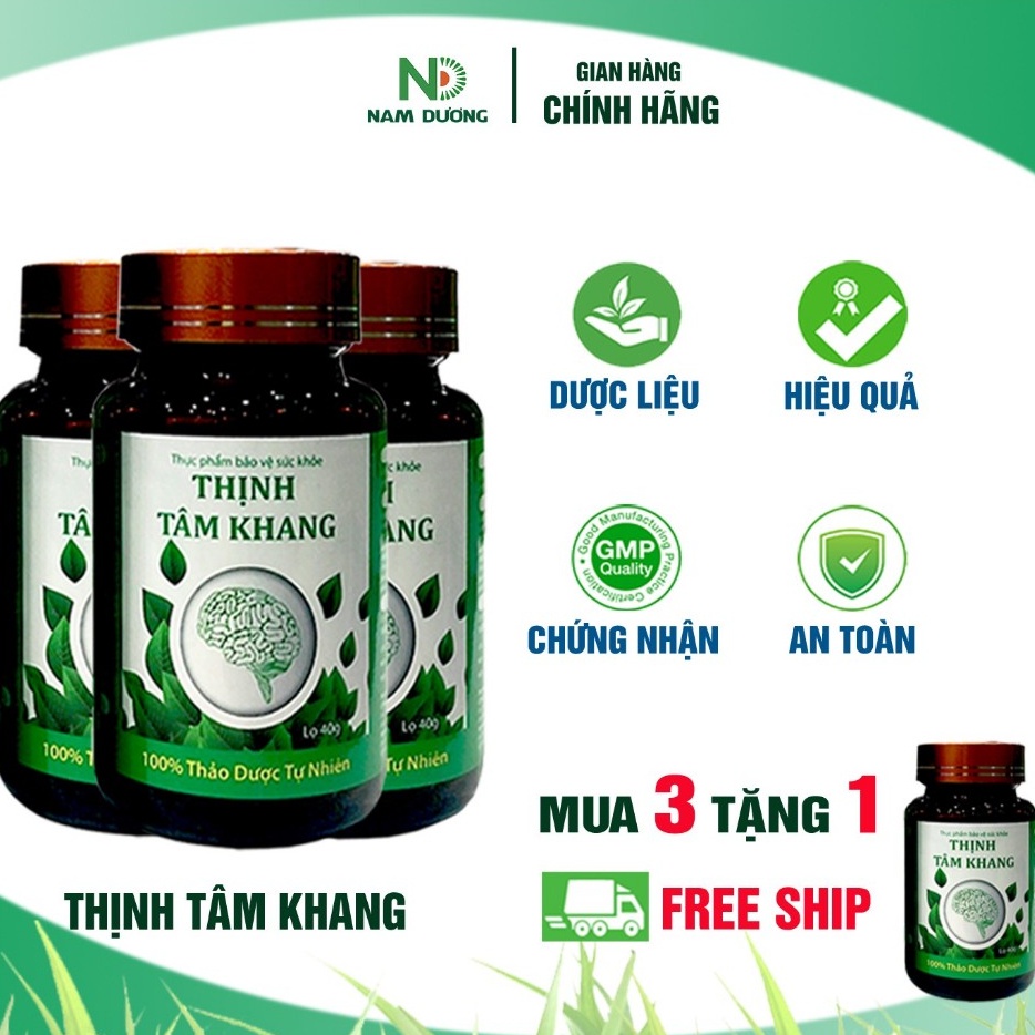 Hộp 40 viên hoạt huyết dưỡng não giảm đau đầu, an thần ăn ngủ ngon