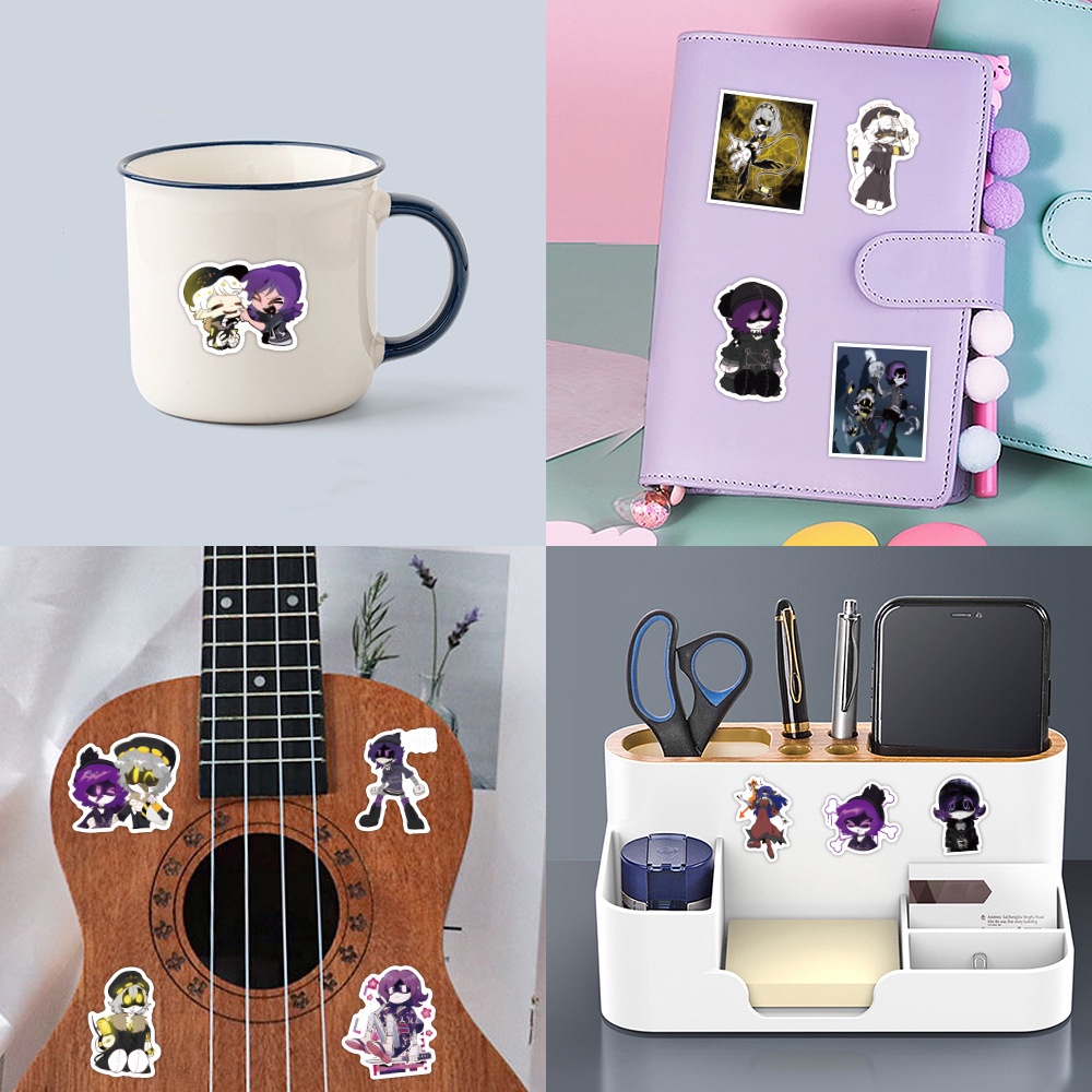 J· Hình Dán Chống Nước Murder Drones Mũ Bảo Hiểm Máy Tính Xách Tay Hành Lý Dán Thiết Lập, 57 tờ