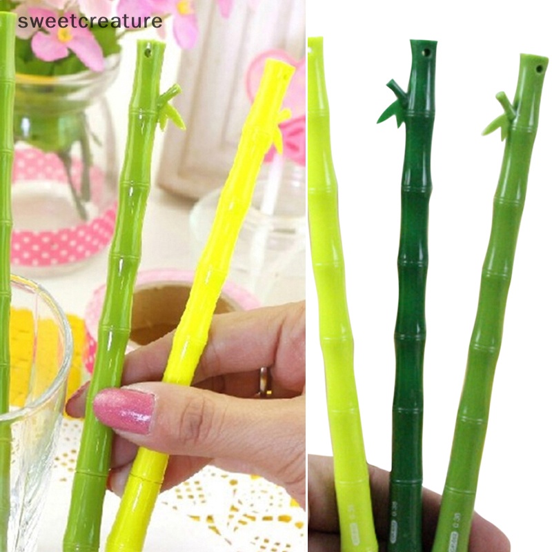 Set 2 Bút Bi Bằng Tre Dễ Thương Cho Học Sinh