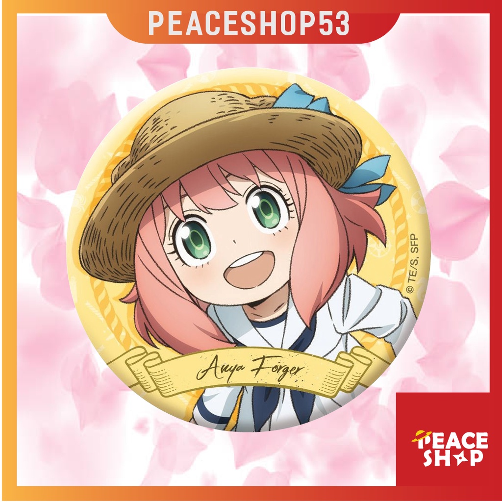 Huy hiệu Spy x Family Anya Lấp Lánh Huy Hiệu Anime Spy x Family Phụ Kiện Anime Manga Ver 5 HH41
