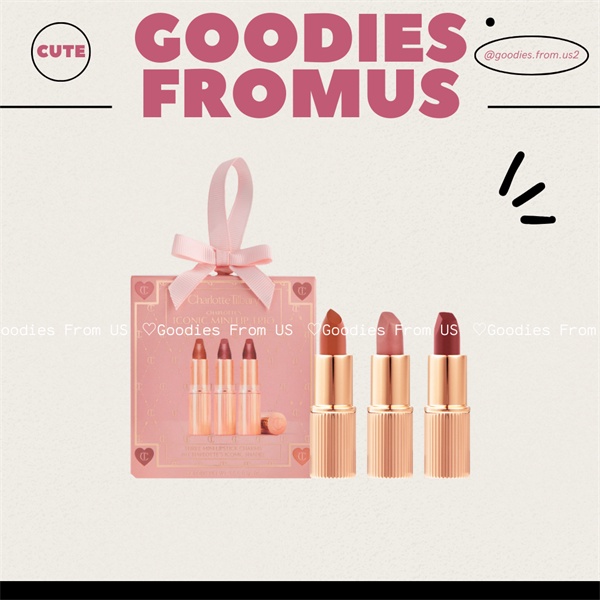 Set son CHARLOTTE TILBURY - IconicMini Lip Trio Set