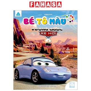 Sách bé tô màu - vương quốc xe hơi 2