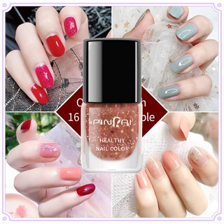 Pinpai Sơn Móng Tay gel uv Màu Lì Khô Nhanh Thời Trang