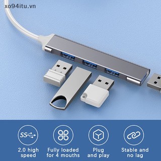 Xoitu bộ chia 4 cổng usb type c 3.0 hub usb 3.0 hub cho điện thoại / máy tính bảng vn