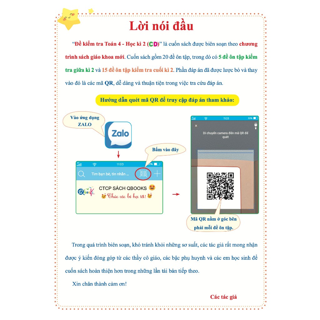 Sách Đề Kiểm Tra Toán Lớp 4 - Học Kì 2 - Cánh Diều  - Bản Quyền
