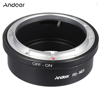 Andoer fd-nex adapter ring lens mount for canon fd lens to fit for nex e mount digital camera body