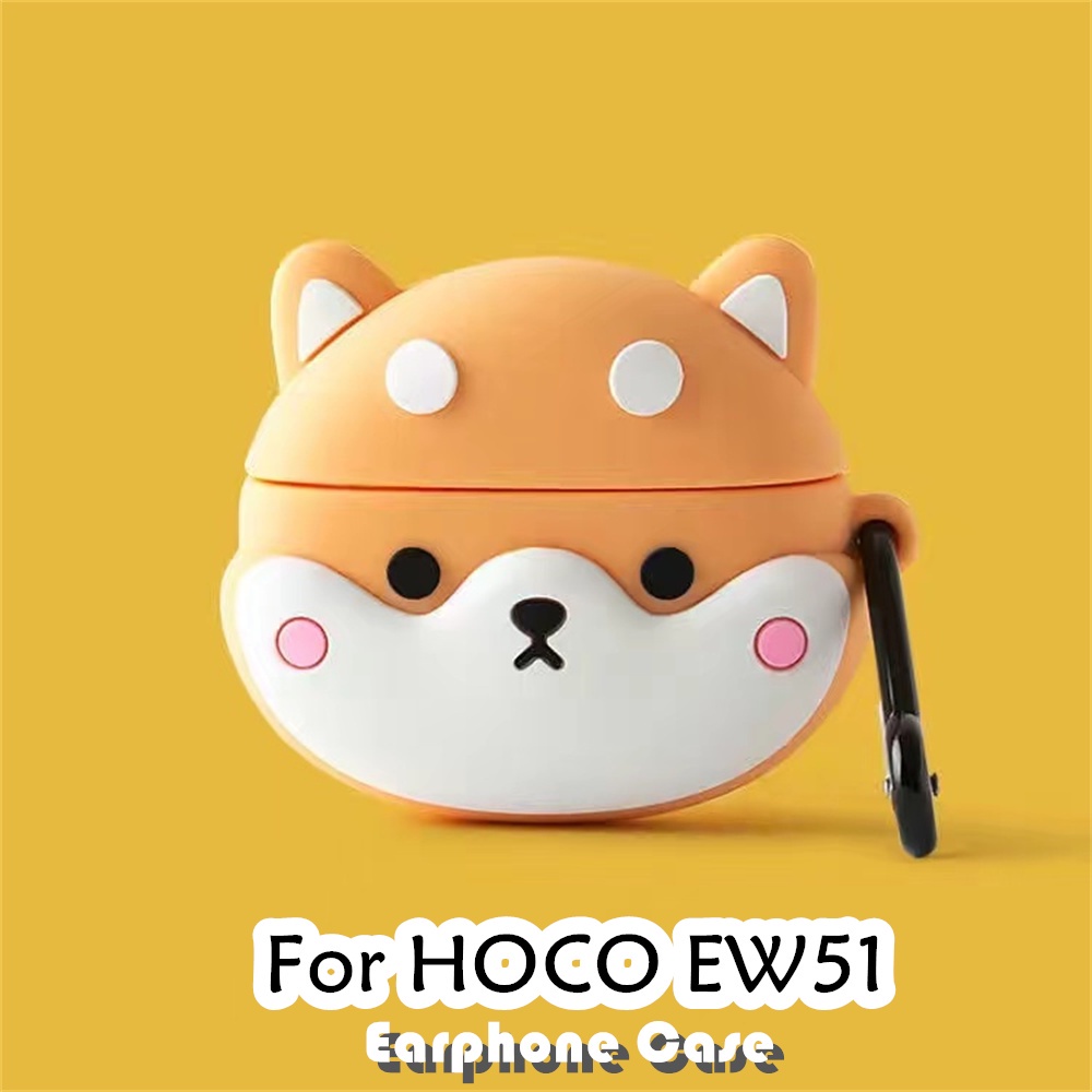 [Ngôi sao tương lai] Dành cho Vỏ HOCO EW51 Dòng phim hoạt hình chống rơi Black Dragon Vỏ tai nghe si