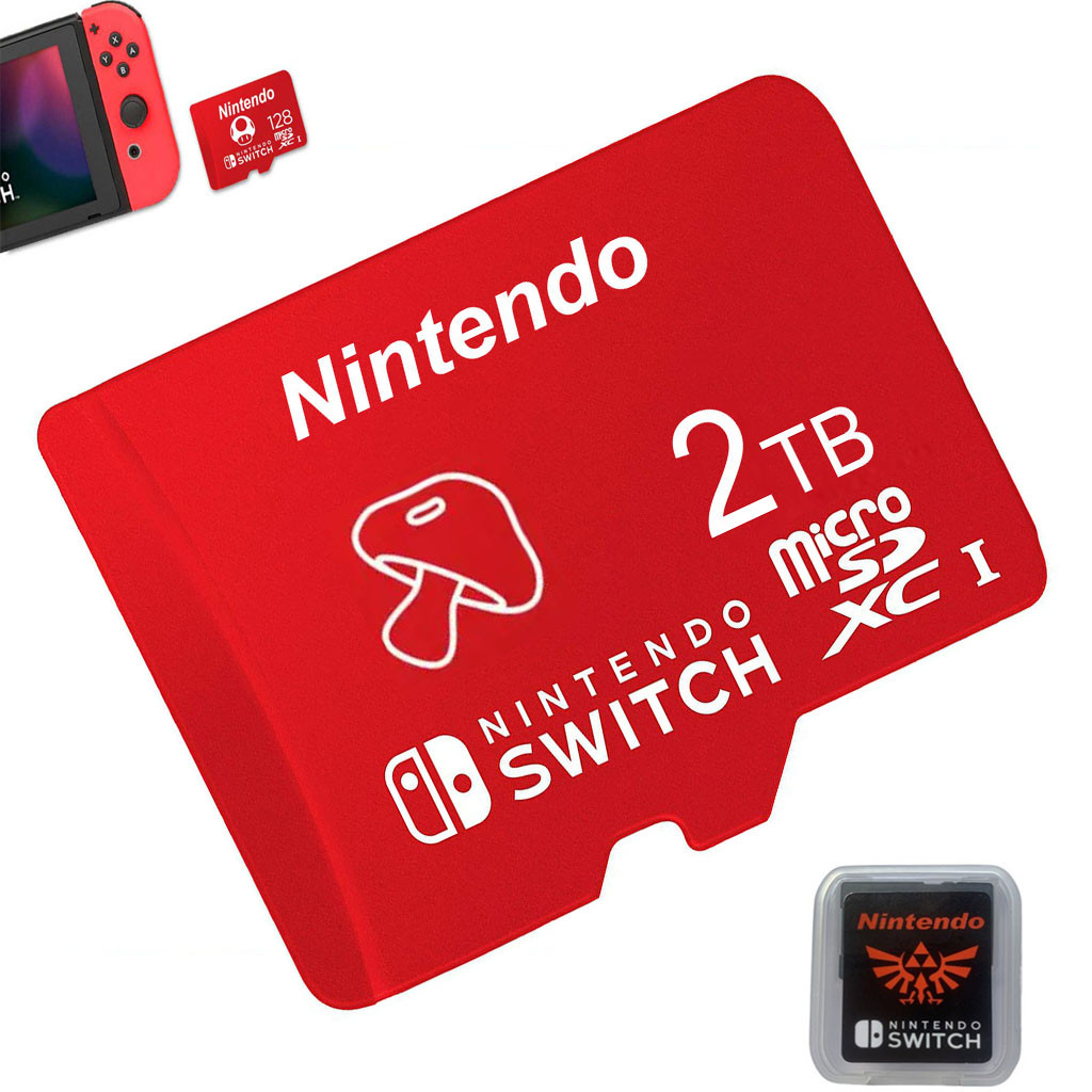 Thẻ SD Chính Hãng Flash Class10 Thẻ SD 1TB 2TB Thẻ Nhớ 256 / 512GB Thẻ Nhớ SD Cho Máy Ảnh Nintendo S