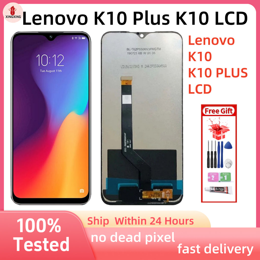 Dành Cho Lenovo K10 Plus K10 Màn Hình LCD Màn Hình Cảm Ứng Thay Thế Bộ Số Hóa