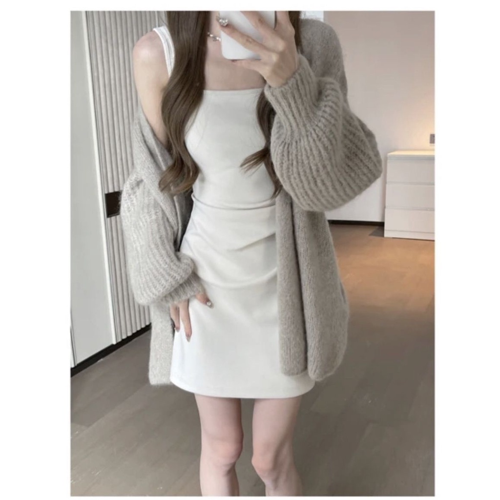 Áo Khoác cardigan Dệt Kim Mềm Thân Thiện Với Da Mùa Thu 2023