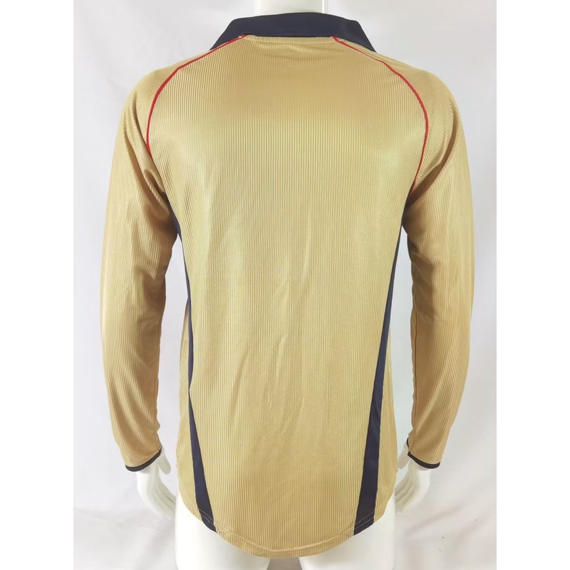 Áo Bóng Đá Dài Tay Phong Cách vintage Mùa Giải arsenal Mùa Giải 01-02
