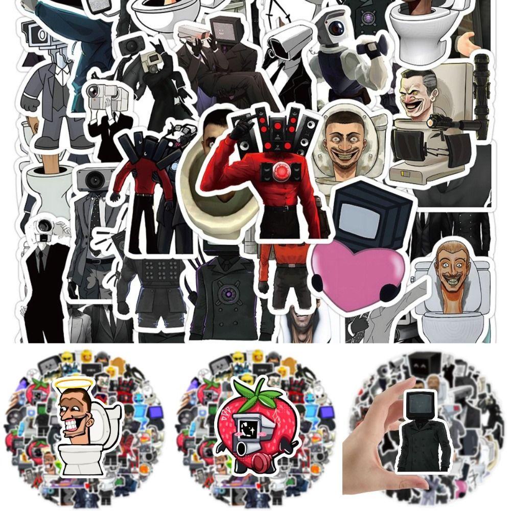 Jeromy cameraman, Sticker Dán toilet / Va Li / Nhãn Dán graffiti Chống Nước diy