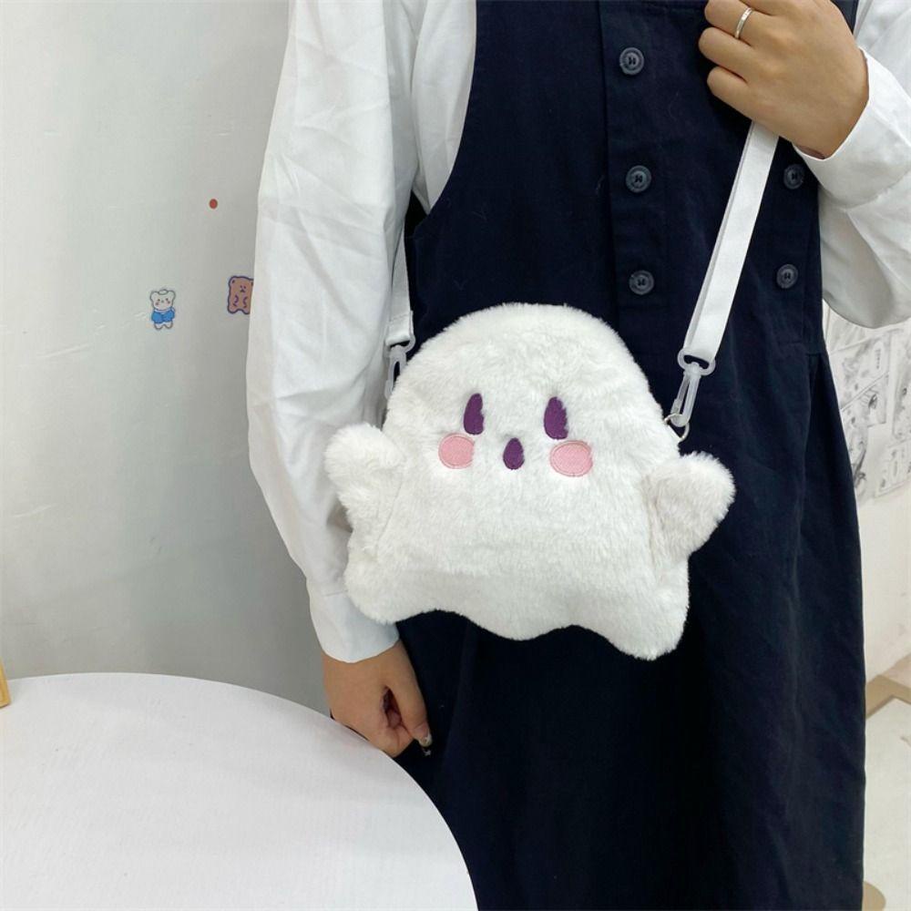 Fuzou Túi Xách Đeo Vai Hình Búp Bê Nhồi Bông Cỡ Lớn Dễ Thương Cho Nữ