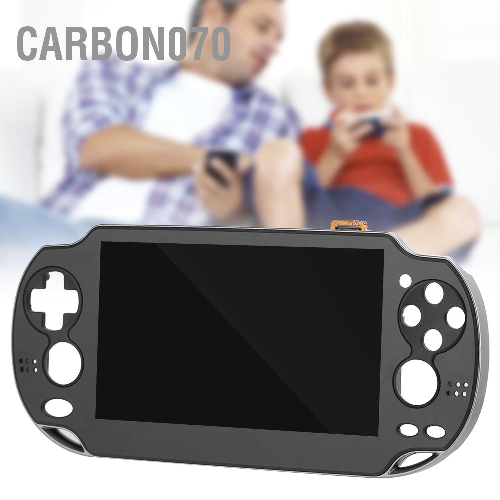 Carbon070 Dành Cho PS Vita1000 Màn Hình LCD Thay Thế Số Hóa Hoàn Chỉnh Hội Có Khung Tua Vít