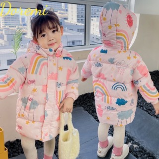 Doremi áo khoác phao dày dặn dễ thương phong cách hàn quốc cho bé trai và gái