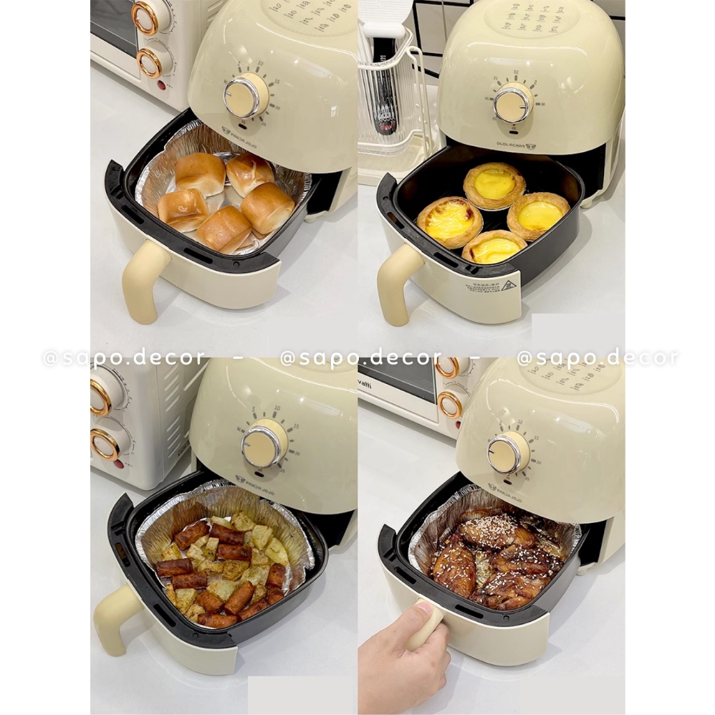 Nồi chiên không dầu Pandajojo mini 2L - Sapo Decor 182