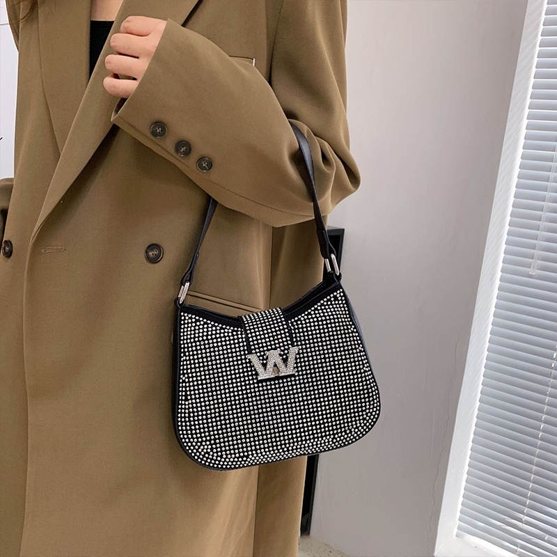 Chelkolrs Túi Xách Đeo Chéo Đính Đá Thời Trang Cho Nữ