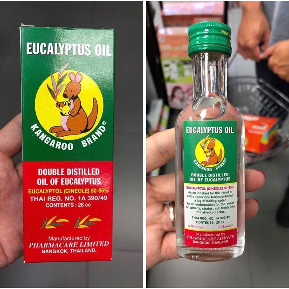 Dầu khuynh diệp Eucalyptus Oil Kangaroo Brand