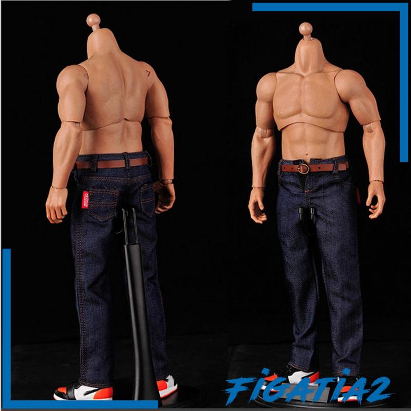 1 Mảnh Quần Jean denim Cho Mô Hình Nam 12 "Tỉ Lệ 1 / 6