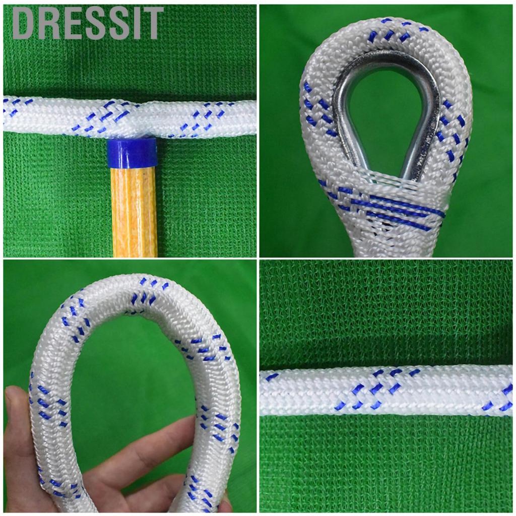 Dressit Emergency  Escape Rope Ladder Outdoor Rescue Training Resin Climbing Insulated Aerial Work