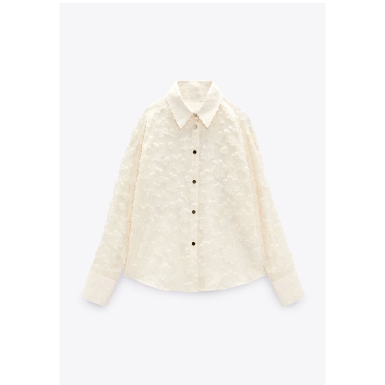 Zara Áo Sơ Mi In Hoa Thời Trang Mùa Thu Đông Dành Cho Nữ8089705