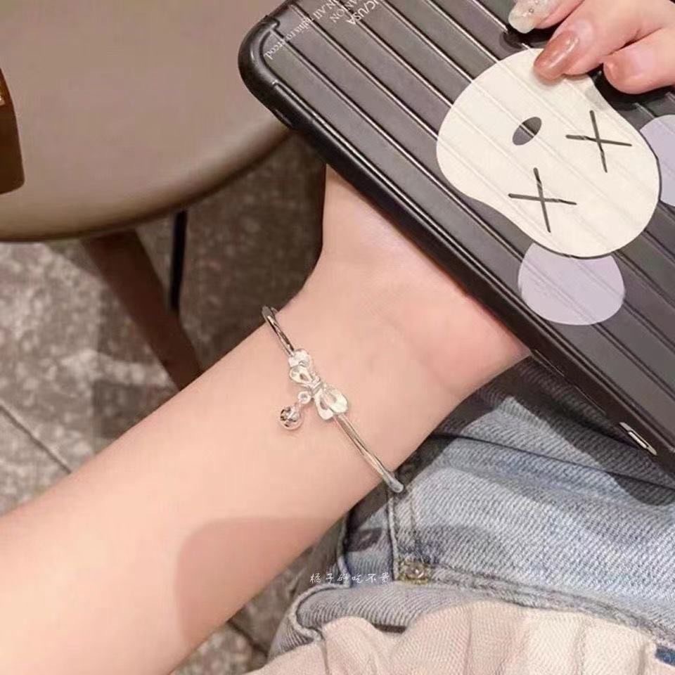 Vòng Đeo Tay Gắn Nơ Kiểu Công Chúa Dễ Thương Cho Bạn Gái