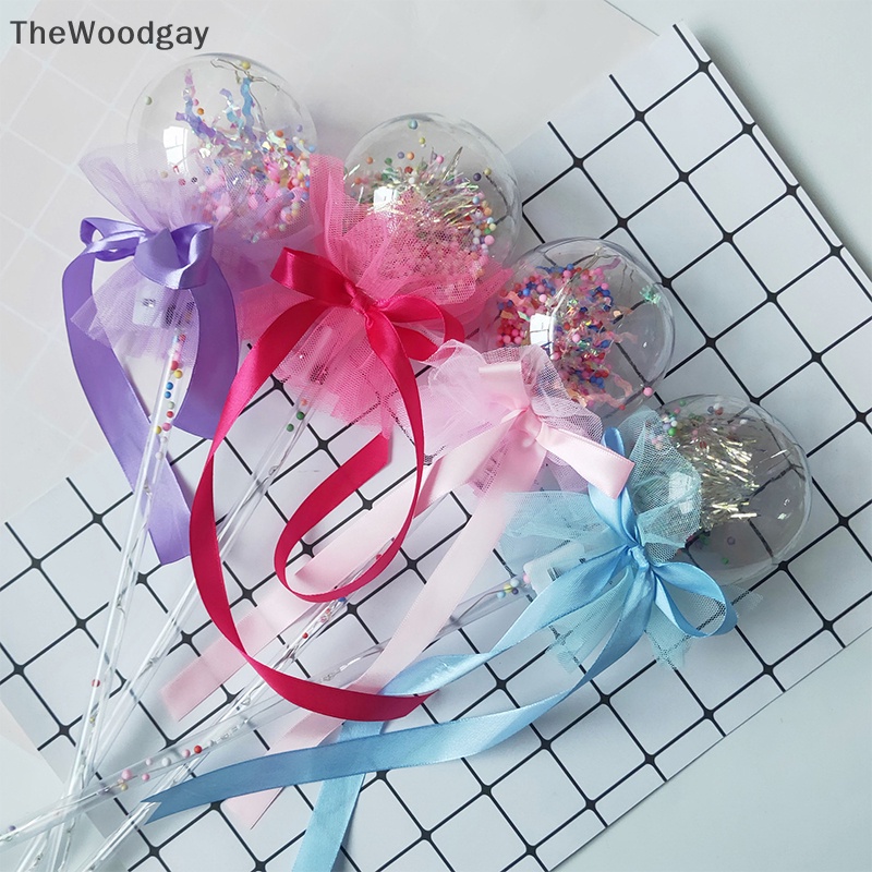 Thewoodgay 1 Gậy Phép Thuật Công Chúa Đũa Thần Phát Sáng Trong Bóng Tối Làm Quà Tặng Sinh Nhật Cho Bé Gái