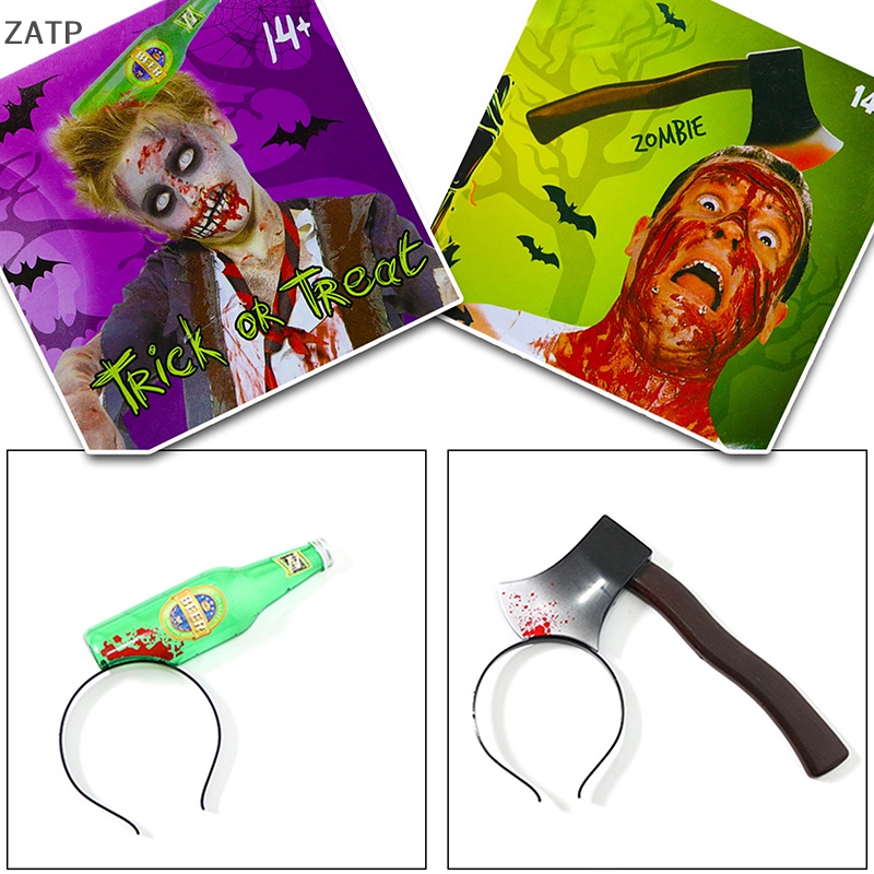 Cài Tóc Rìu Giả Hóa Trang halloween vn